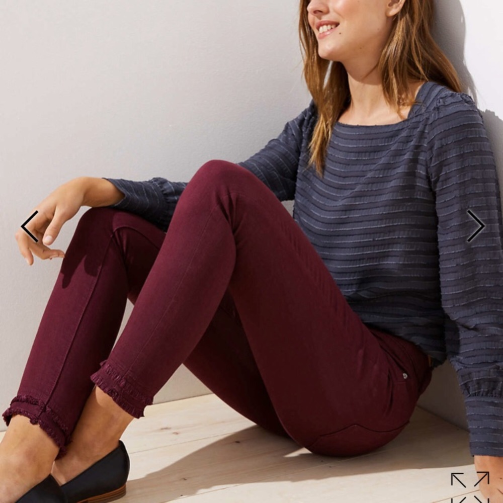 Loft Curvy Skinny Jeans